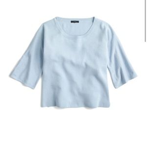 J. Crew Dramatic sleeve knit top
